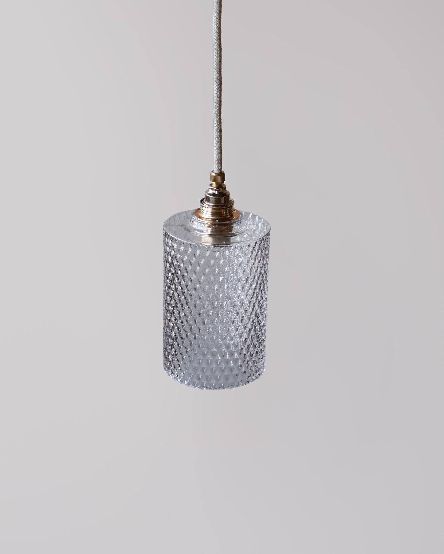 transparant vintage lampje van helder glas