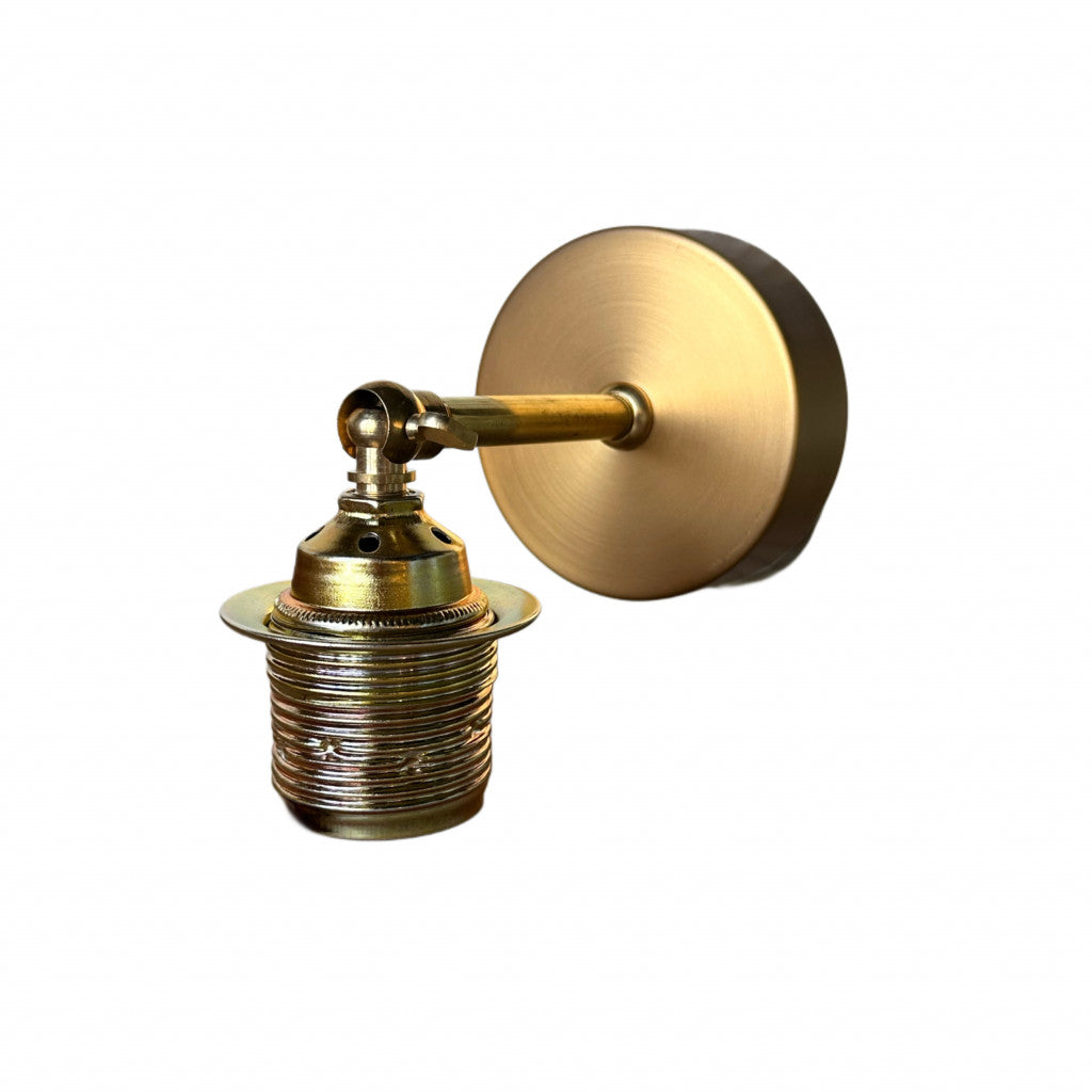 Wandlambje goud standaard fitting E27