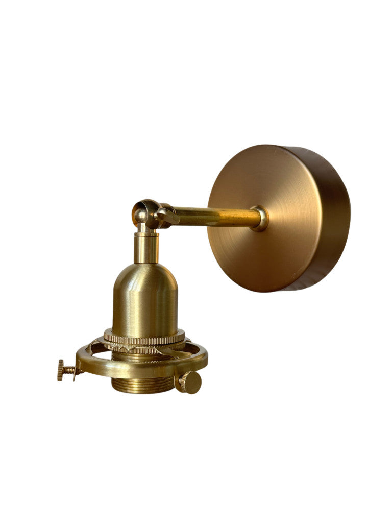Wandlambje goud Luxe E14 fitting