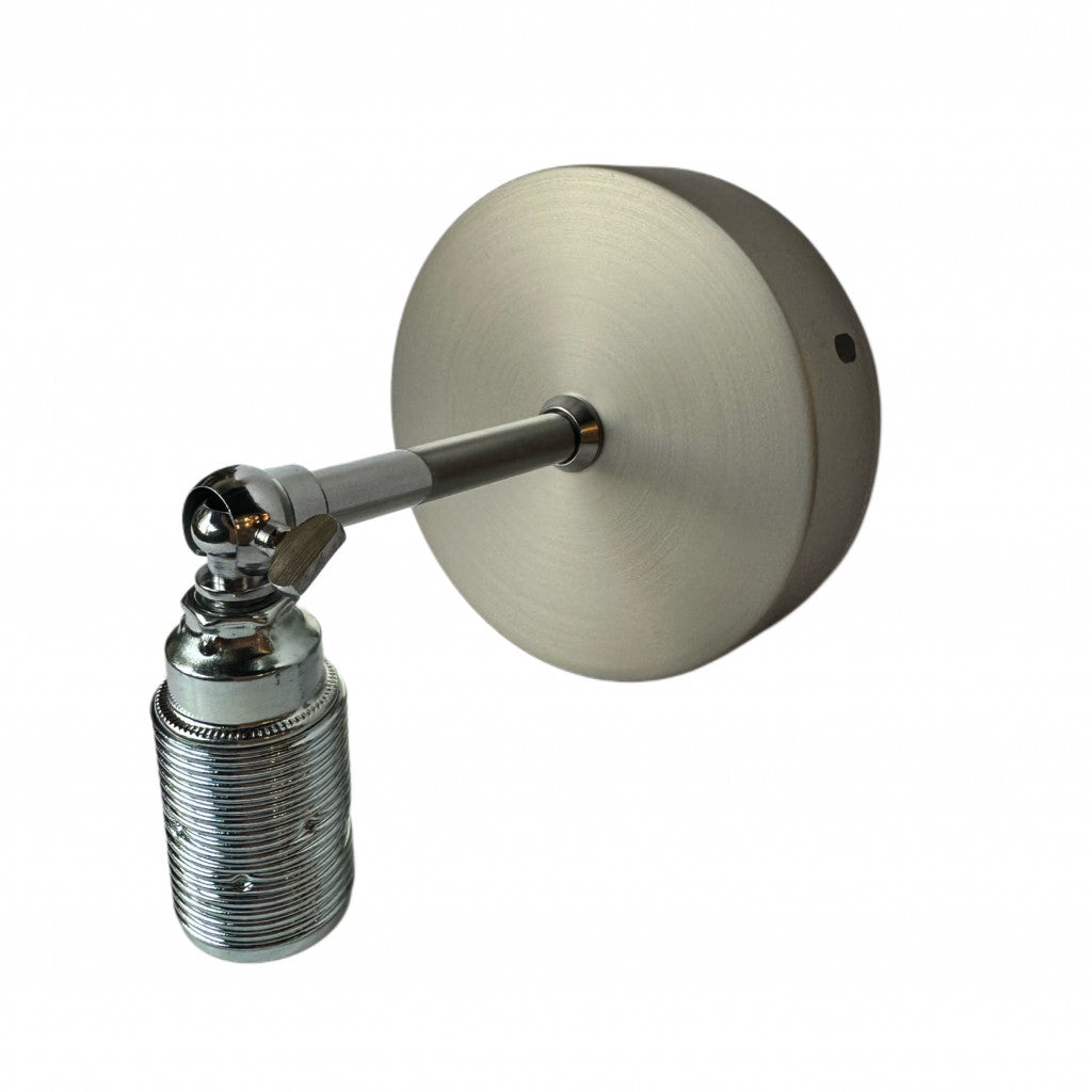 Wandlambje zilver Standaard E14 fitting