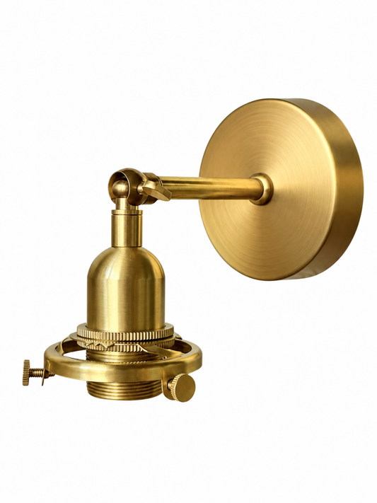 Wandlambje goud Luxe E14 fitting