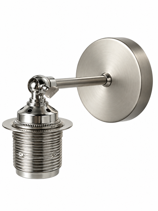 Wandlambje zilver standaard E27 fitting