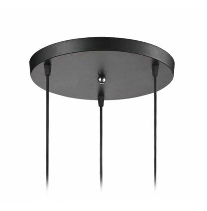 Grote ronde plafondkap 30cm 3 uitgangen