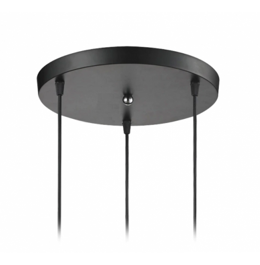 Grote ronde plafondkap 30cm 3 uitgangen