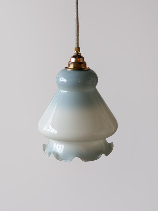 vintage opaline glas lamp