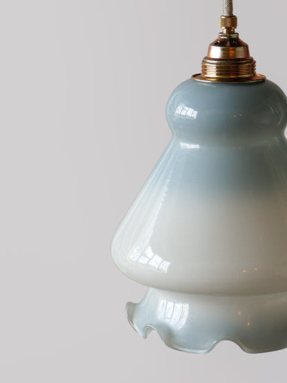 vintage opaline glas lamp