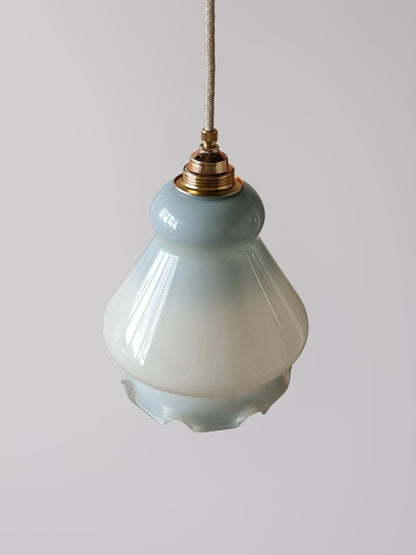 vintage opaline glas lamp