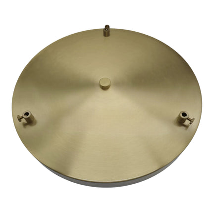Grote ronde plafondkap 30cm 3 uitgangen