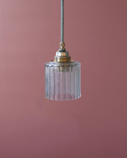 transparant vintage lampje van helder glas