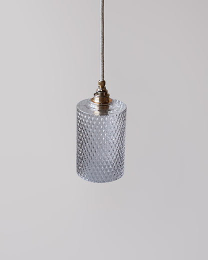 transparant vintage lampje van helder glas